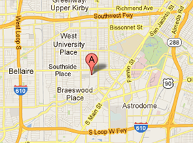 Directions to Dr. Goosey map